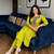 Beautiful embrodiered cord set