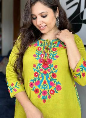 Beautiful embrodiered cord set 3