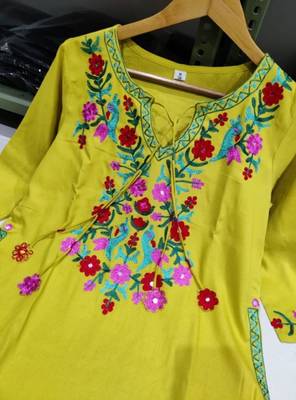Beautiful embrodiered cord set 5