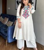 Beautiful embrodiered cord set