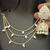 Polki kundan pearls jhumki earrings with kaan chain set