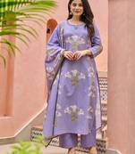 Women's Floral Printed Kurta Pant Dupatta Set | Elegant Ethnic Wear Suit Set