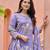 Women's Floral Printed Kurta Pant Dupatta Set | Elegant Ethnic Wear Suit Set
