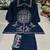 Women's Navy Blue Embroidered Shirt Palazzo Co-Ord Set | Premium Ethnic Fusion Wear