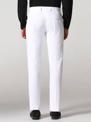 White men linen trousers 2