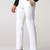 White men linen trousers