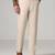 Beige work wear trousers