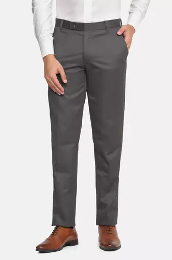 Grey formal trousers