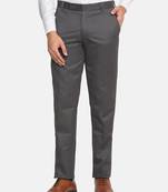 Grey formal trousers
