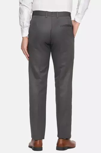 Grey formal trousers