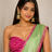 Designer Chinon Saree Decorated With Readymade Sequence Lace  And Contrast Sequence Embroidered Unstitched  Blouse Piece