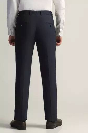 Blue strechable trousers