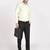 Black regular work wear trousers