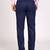 Blue formal trousers