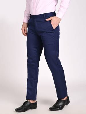 Blue formal trousers 3