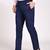 Blue formal trousers