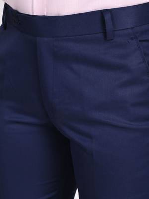 Blue formal trousers 5