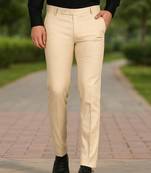 Beige trousers