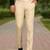 Beige trousers