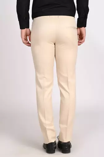 Beige trousers