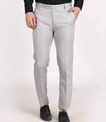 Grey formal trousers