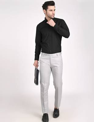 Grey formal trousers 5