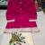 Women's Fuchsia Pink Shirt with Printed Palazzo Co-Ord Set | Boho Chic Casual Wear
