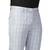 Blue checkered trousers