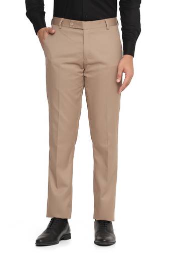 Light brown formal trousers