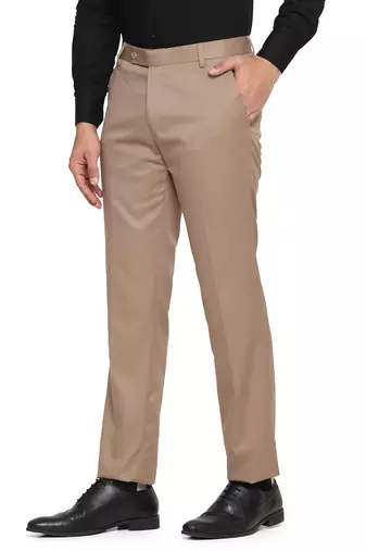 Light brown formal trousers