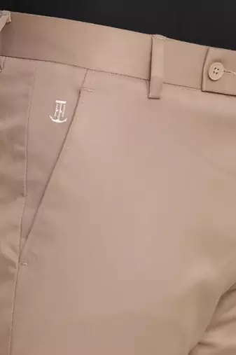 Light brown formal trousers