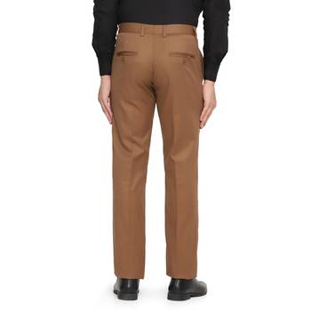 Brown formal trousers 2