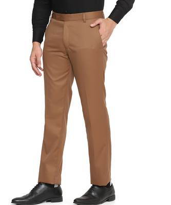 Brown formal trousers 3