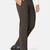 Brown checkered formal trousers