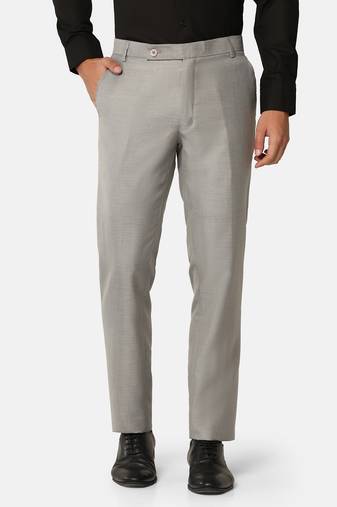 Light grey formal trousers