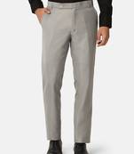 Light grey formal trousers