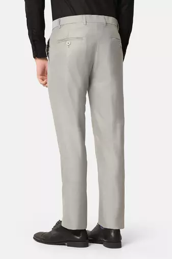 Light grey formal trousers