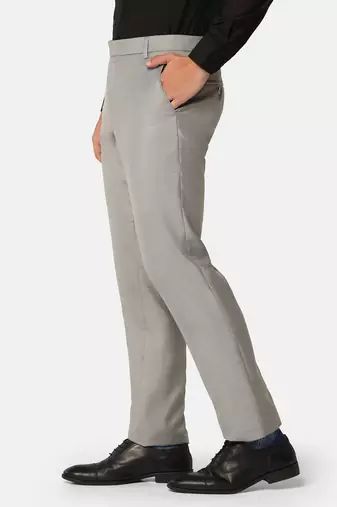 Light grey formal trousers