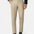 Beige formal trousers