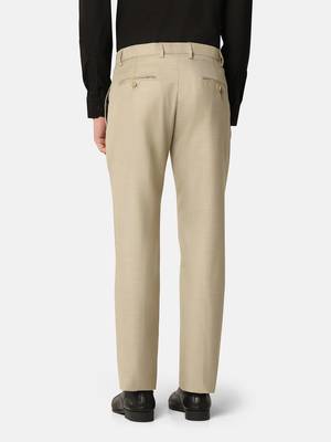 Beige formal trousers 2