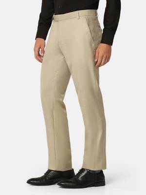 Beige formal trousers 3