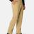 Beige checkered formal trousers