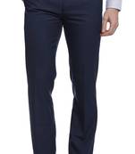 Blue strechable trousers