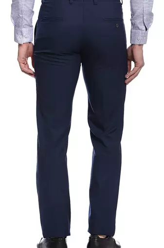 Blue strechable trousers