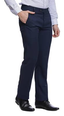 Blue strechable trousers 3