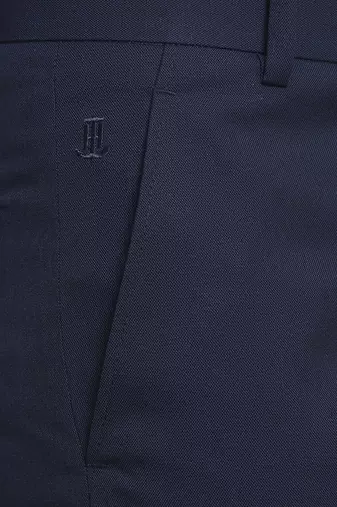Blue strechable trousers