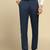Blue strechable trousers