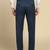 Blue strechable trousers