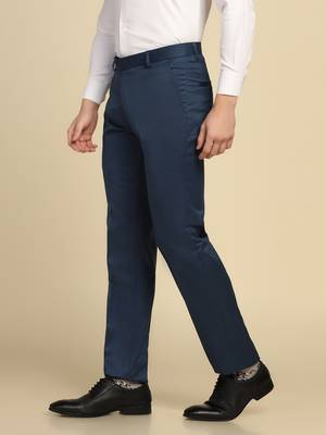 Blue strechable trousers 4