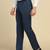 Blue strechable trousers